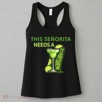 Señorita Needs A Margarita Cinco De Mayo Drinking Fiesta Women's Tank Top thumb 3