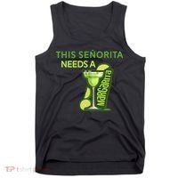 Señorita Needs A Margarita Cinco De Mayo Drinking Fiesta Tank Top thumb 0