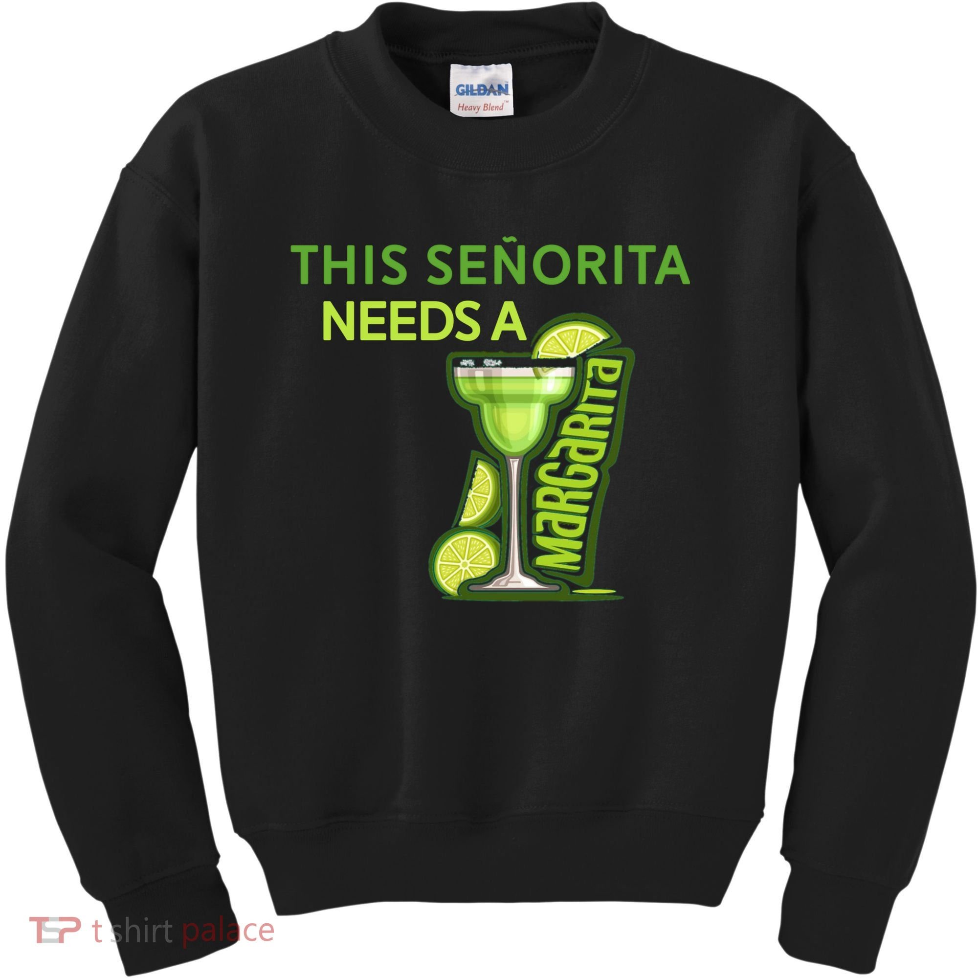 Señorita Needs A Margarita Cinco De Mayo Drinking Fiesta Kids Sweatshirt