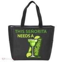 Señorita Needs A Margarita Cinco De Mayo Drinking Fiesta Tote Bag thumb 0