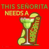 Señorita Needs A Margarita Cinco De Mayo Drinking Fiesta Santa Hat thumb 1