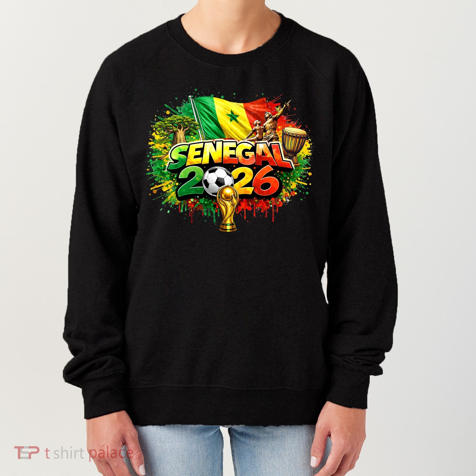 SENEGAL North America Soccer Tournament 2026 Women's Sweatshirt