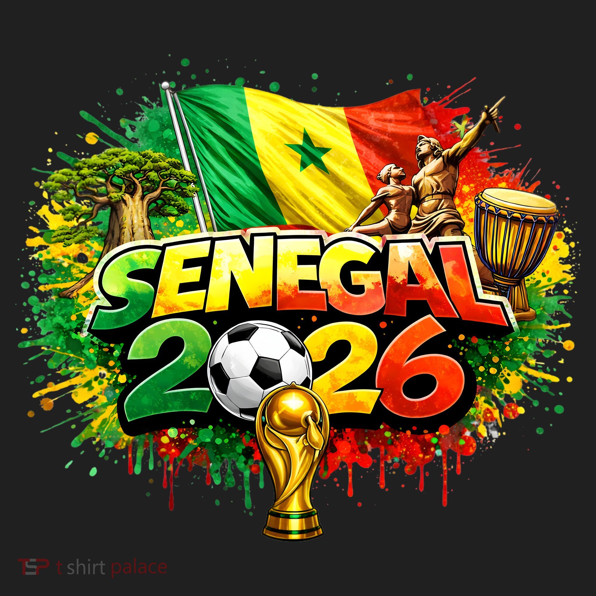 SENEGAL North America Soccer Tournament 2026 Women's Sweatshirt
