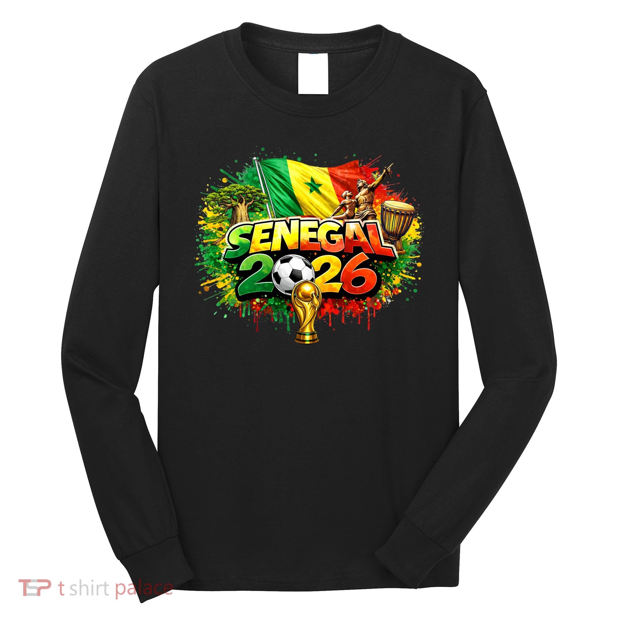 SENEGAL North America Soccer Tournament 2026 Long Sleeve Shirt
