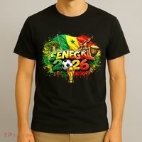 SENEGAL North America Soccer Tournament 2026 T-Shirt thumb 3