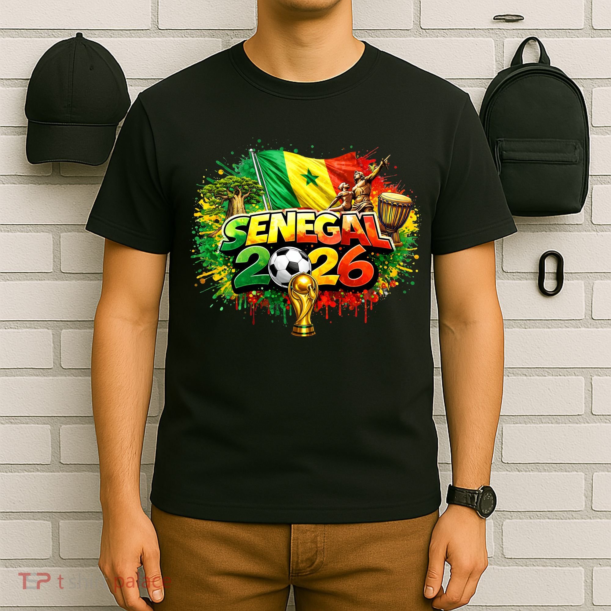 SENEGAL North America Soccer Tournament 2026 T-Shirt