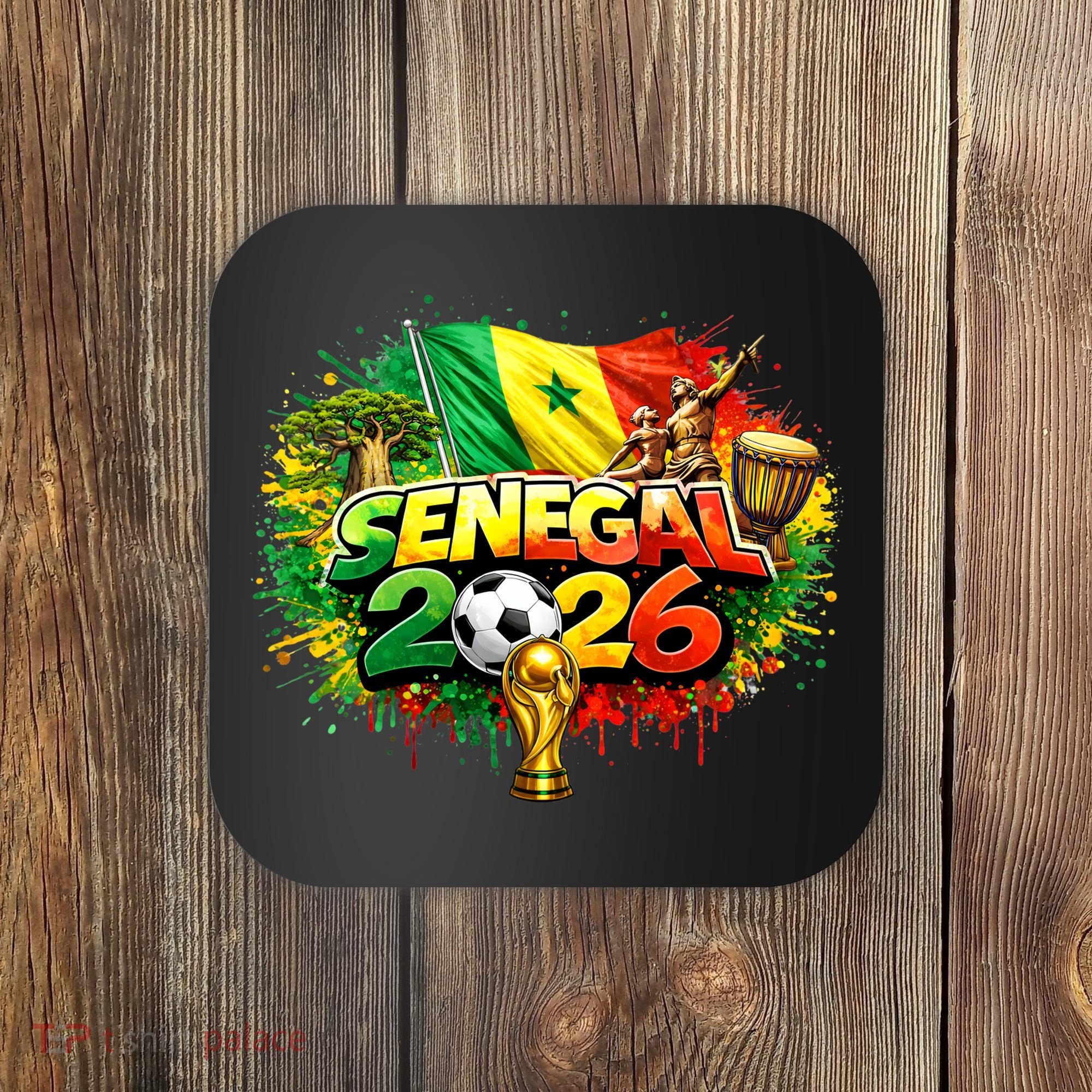 SENEGAL North America Soccer Tournament 2026 Coaster