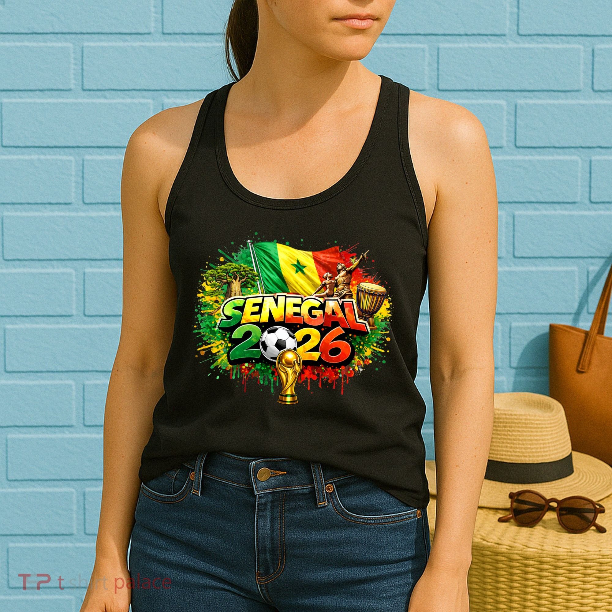SENEGAL North America Soccer Tournament 2026 Women's Tank Top