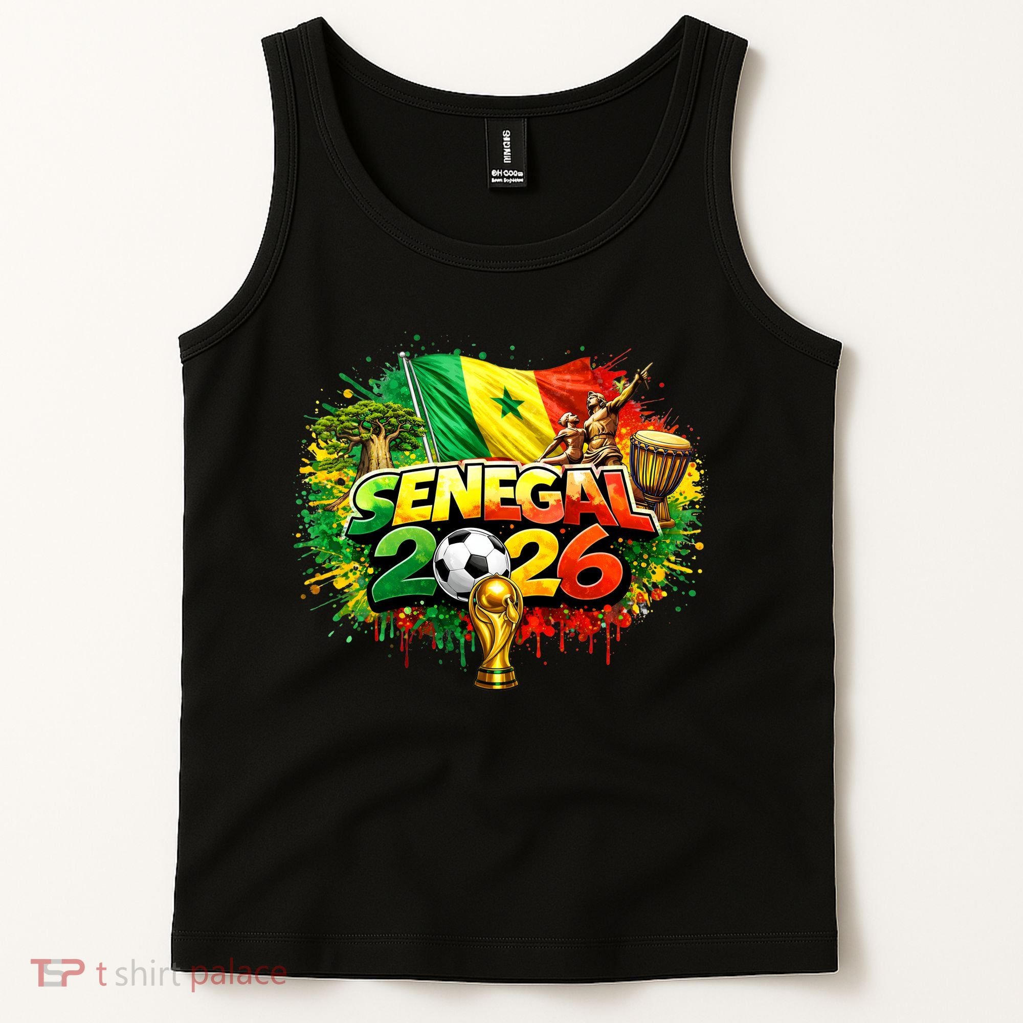 SENEGAL North America Soccer Tournament 2026 Tank Top