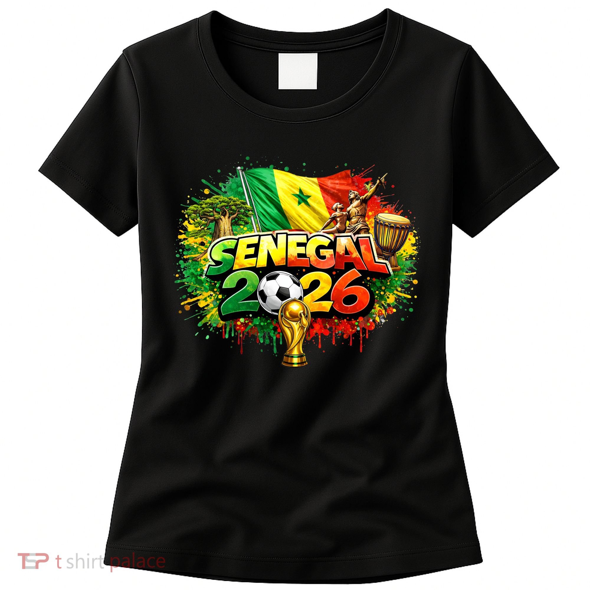 SENEGAL North America Soccer Tournament 2026 Women's T-Shirt