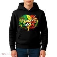SENEGAL North America Soccer Tournament 2026 Kids Hoodie thumb 4