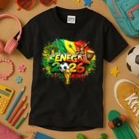 SENEGAL North America Soccer Tournament 2026 Kids T-Shirt thumb 3