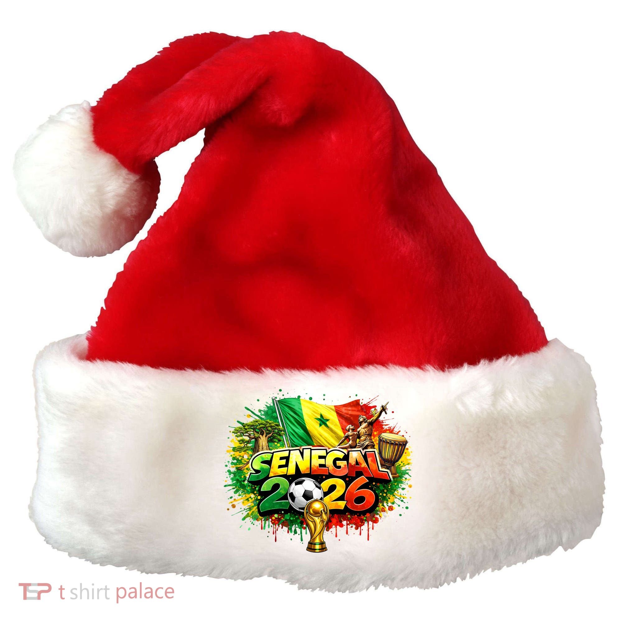 SENEGAL North America Soccer Tournament 2026 Santa Hat