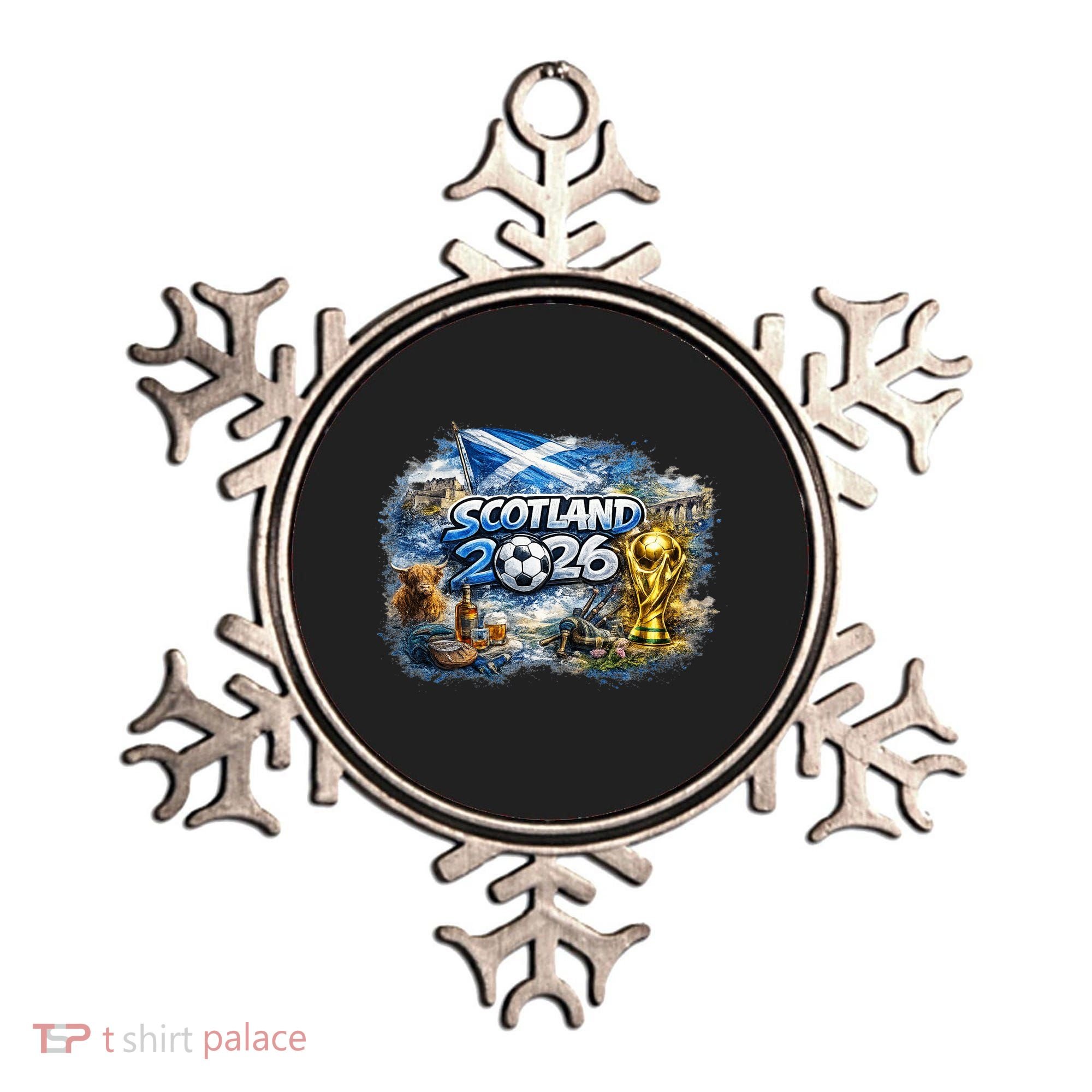 SCOTLAND North America Soccer Tournament 2026 Ornament