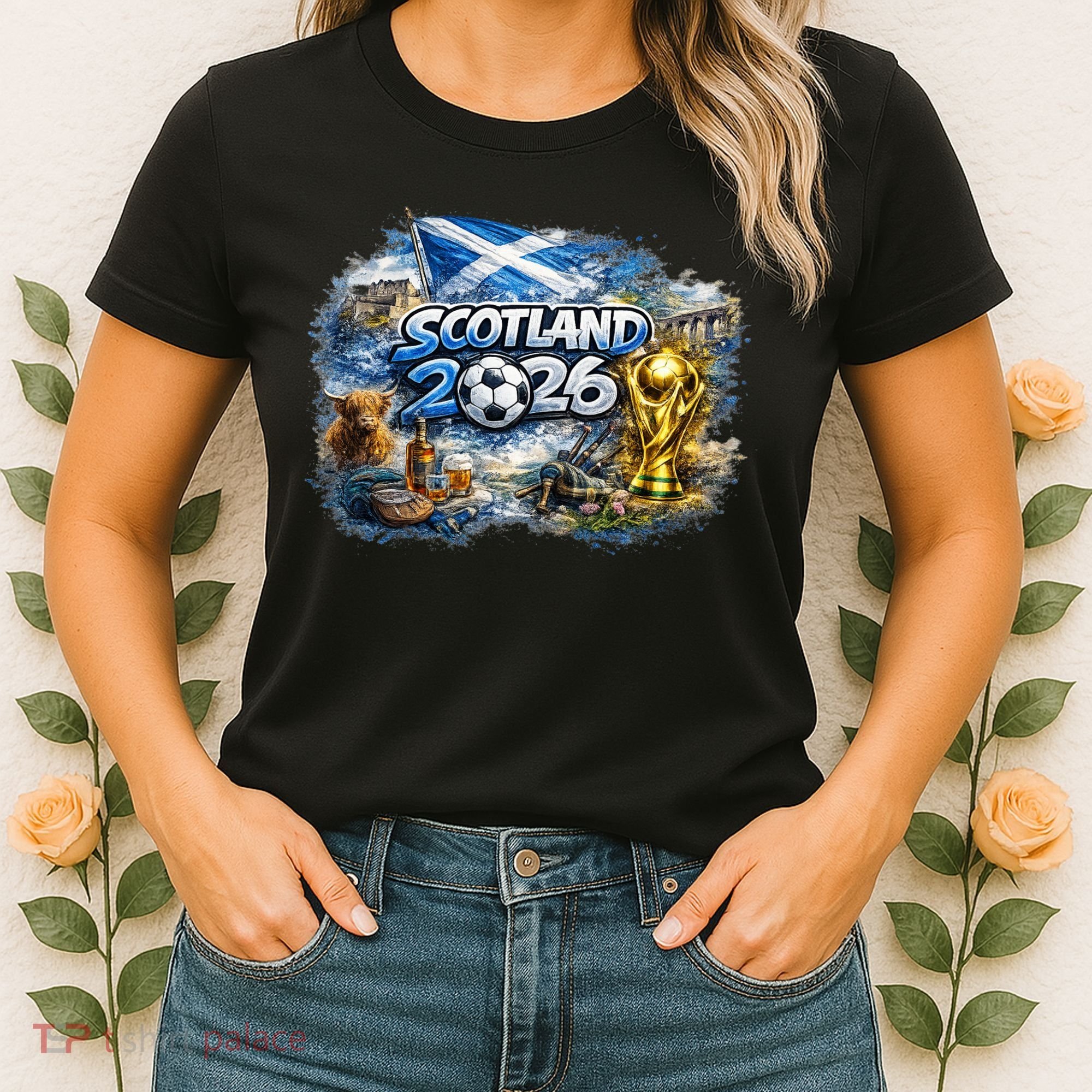 SCOTLAND North America Soccer Tournament 2026 Women's T-Shirt