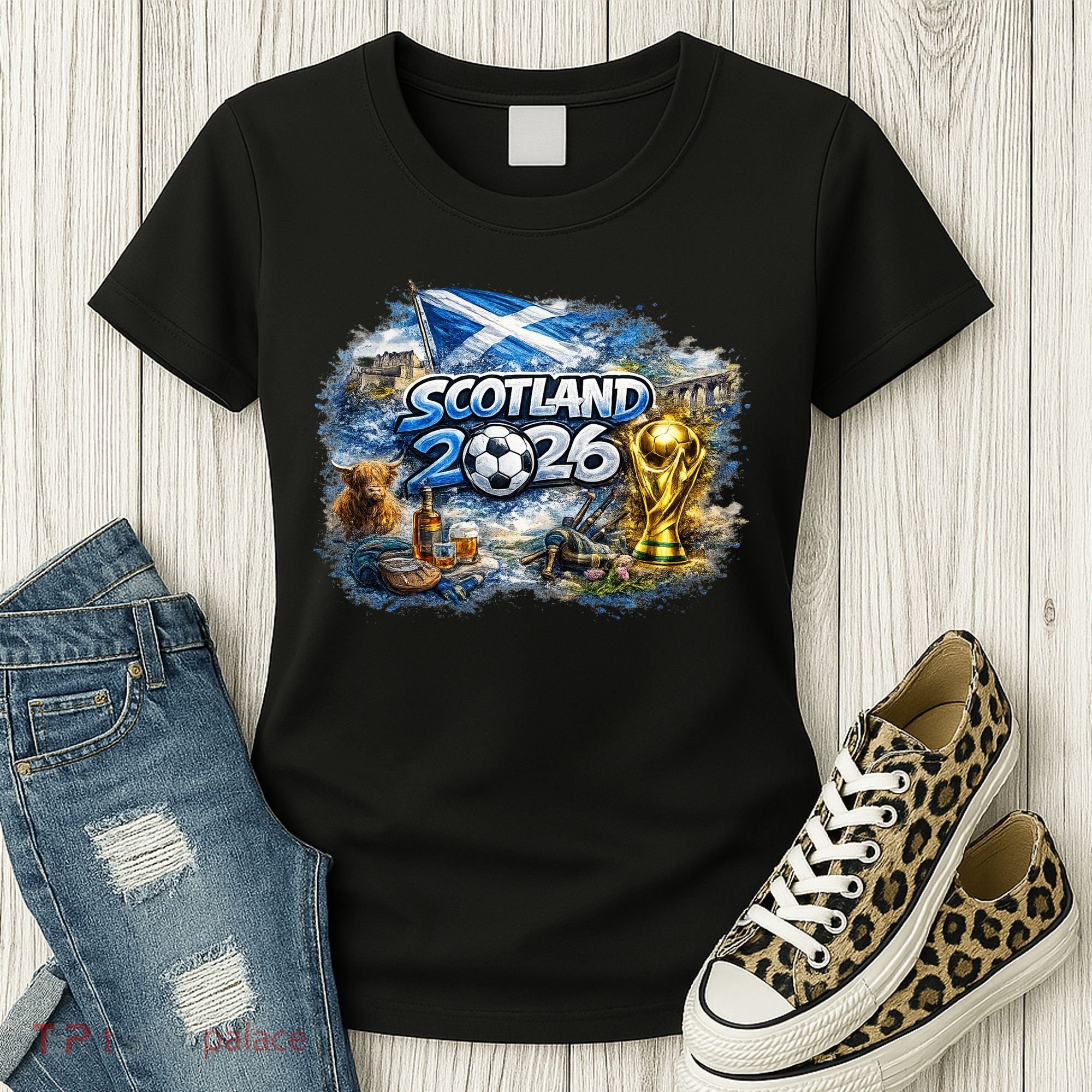 SCOTLAND North America Soccer Tournament 2026 Women's T-Shirt