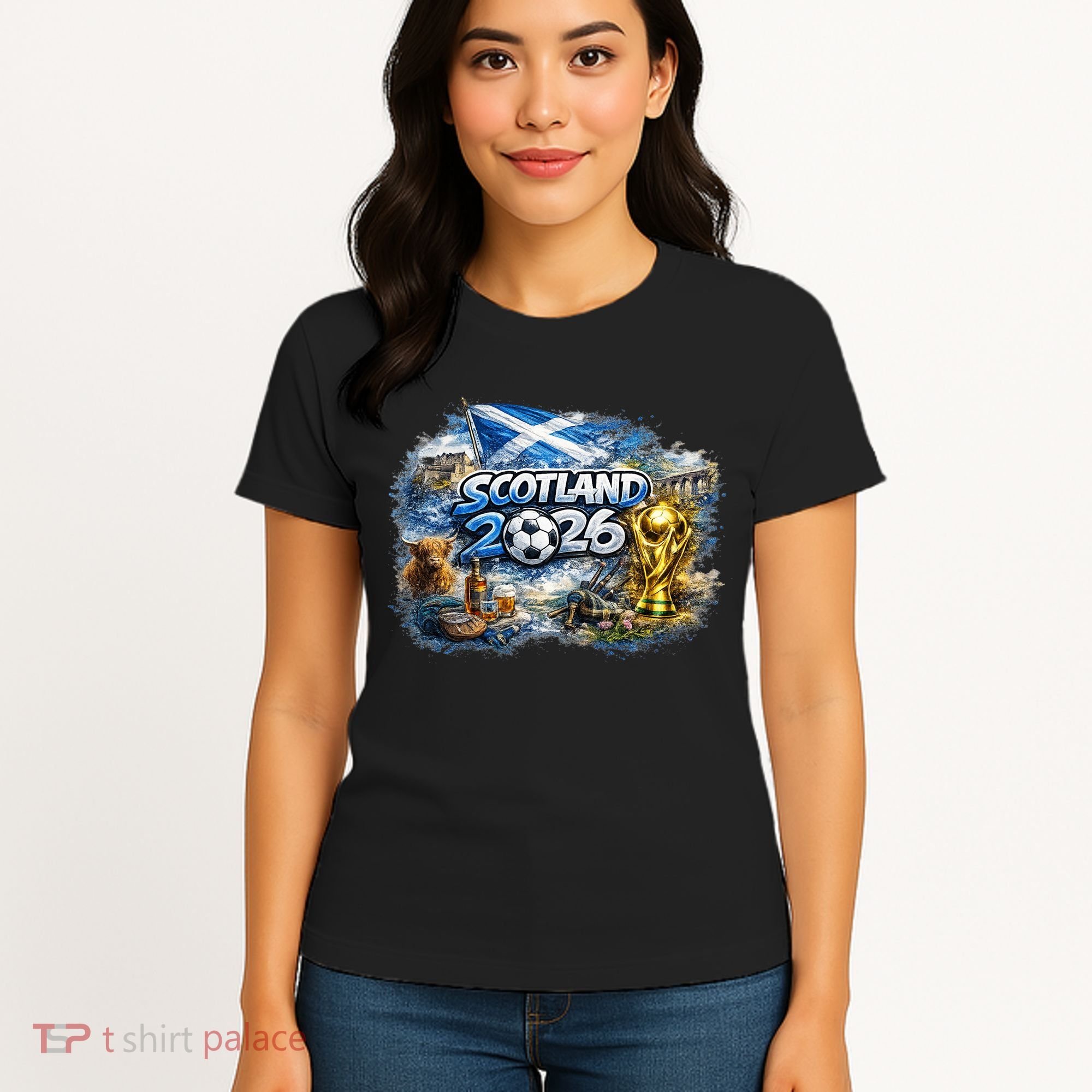 SCOTLAND North America Soccer Tournament 2026 Women's T-Shirt