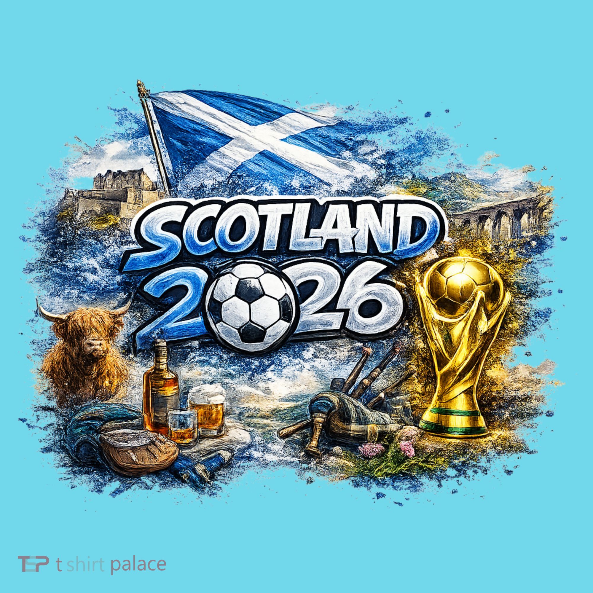 SCOTLAND North America Soccer Tournament 2026 Long Sleeve Shirt