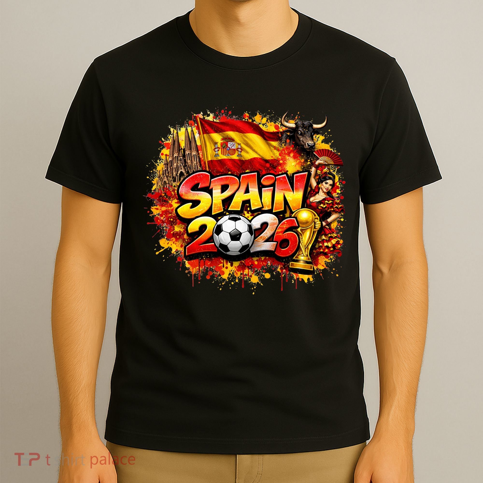 SPAIN North America Soccer Tournament 2026 T-Shirt