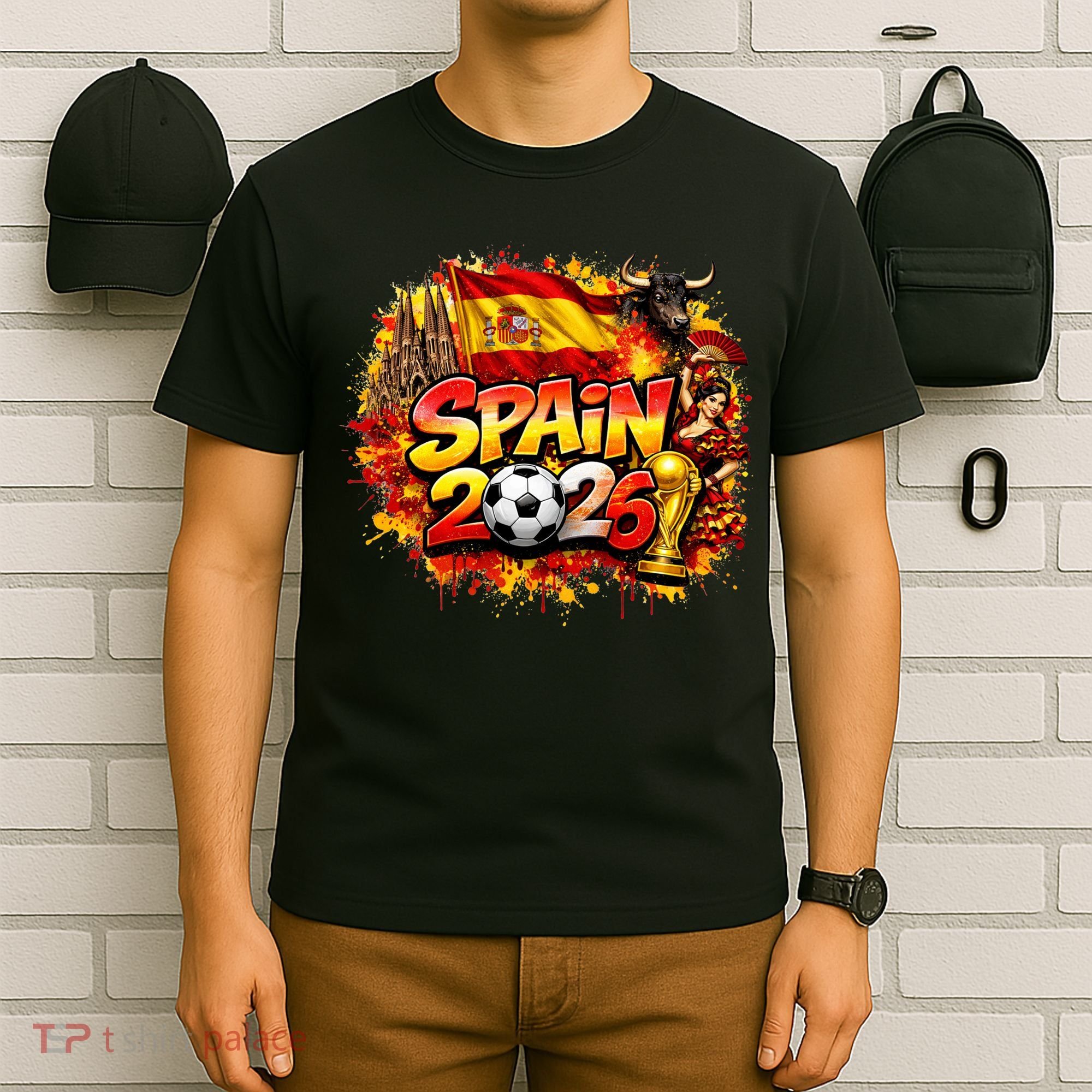 SPAIN North America Soccer Tournament 2026 T-Shirt