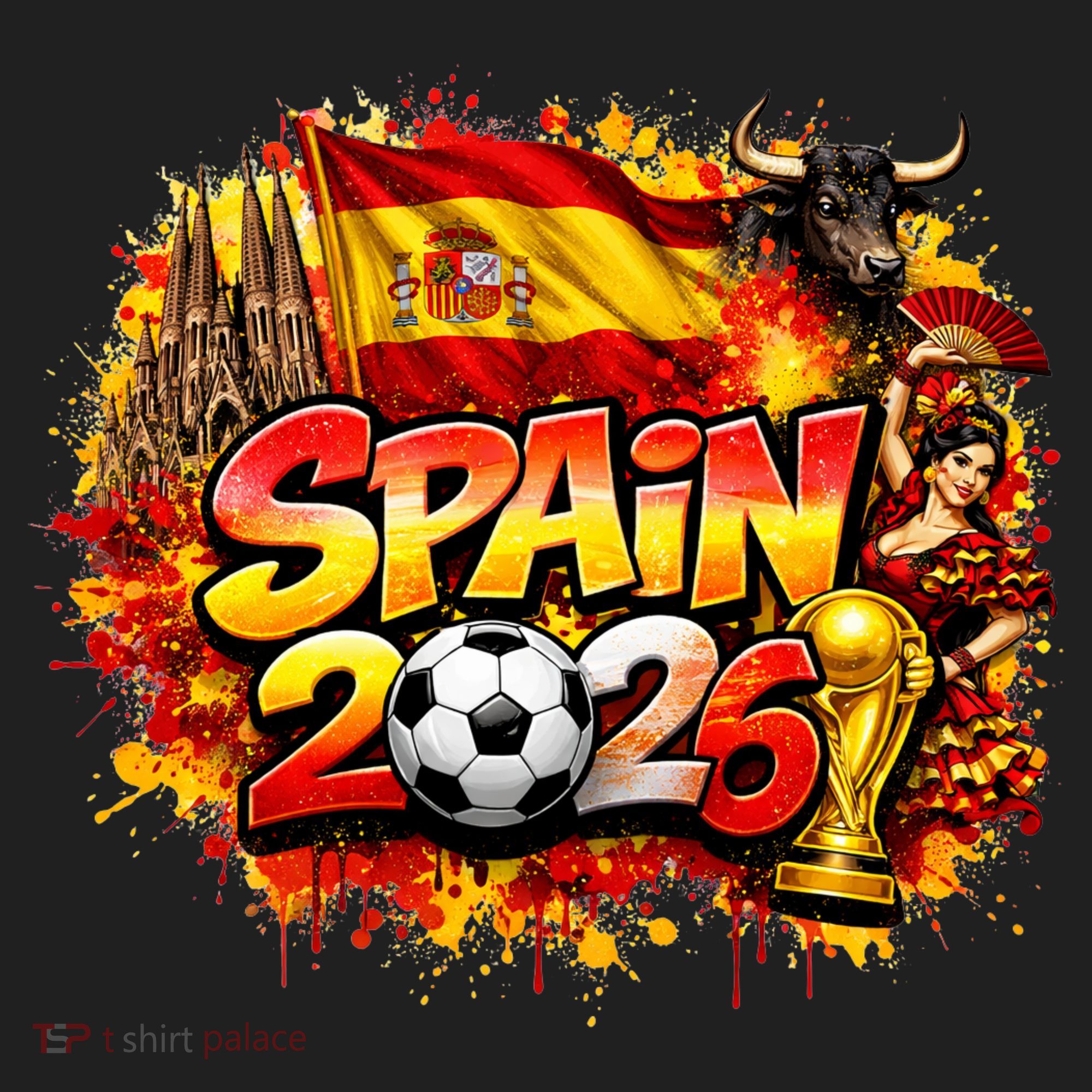 SPAIN North America Soccer Tournament 2026 Beanie
