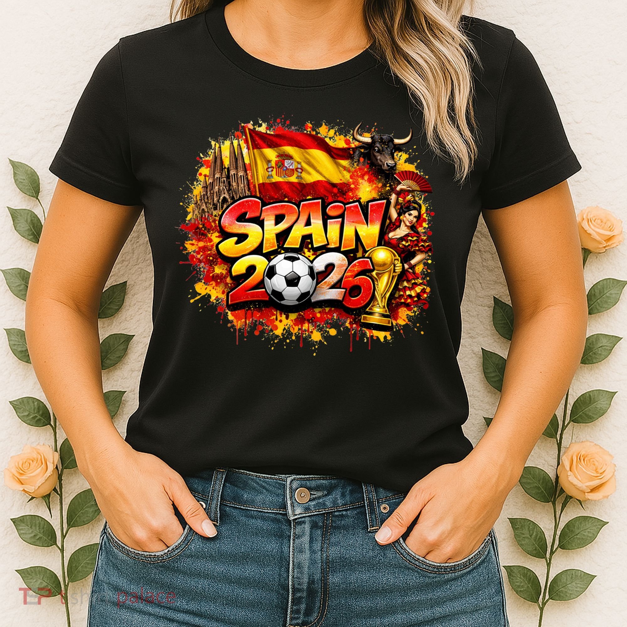 SPAIN North America Soccer Tournament 2026 Women's T-Shirt