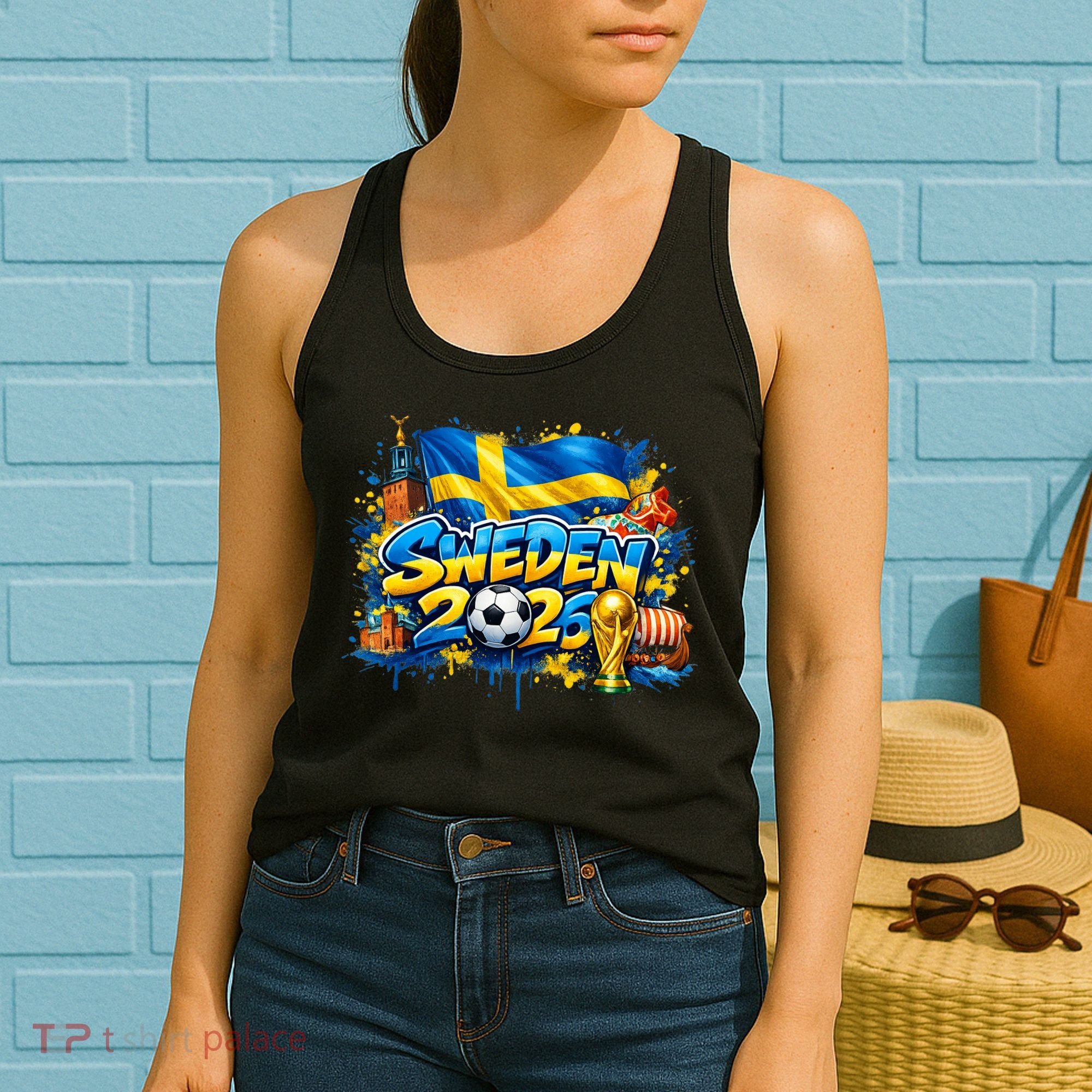 SWEDEN North America Soccer Tournament 2026 Women's Tank Top