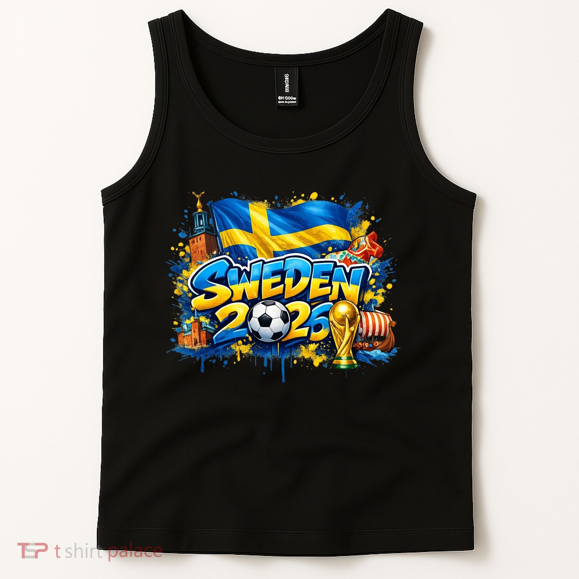 SWEDEN North America Soccer Tournament 2026 Tank Top