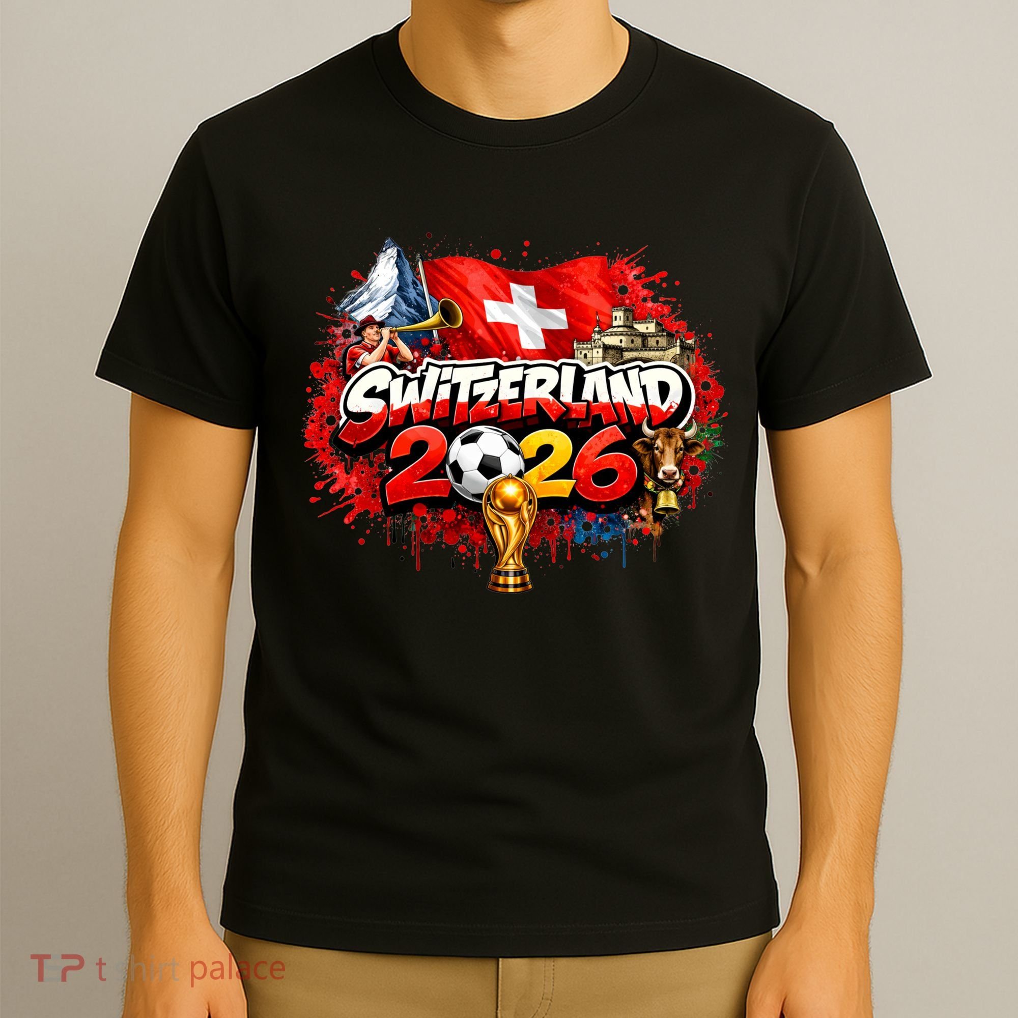 SWETZELAND North America Soccer Tournament 2026 T-Shirt