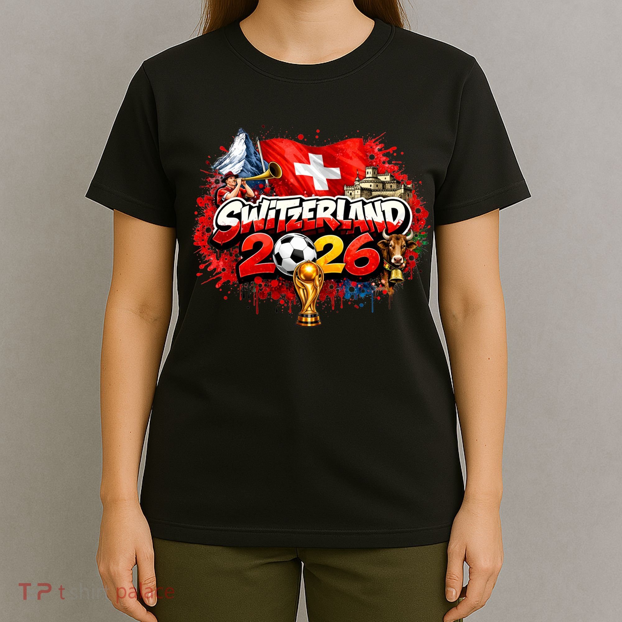 SWETZELAND North America Soccer Tournament 2026 T-Shirt