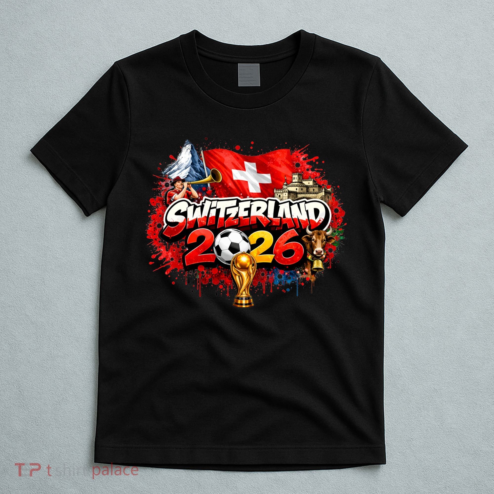 SWETZELAND North America Soccer Tournament 2026 T-Shirt