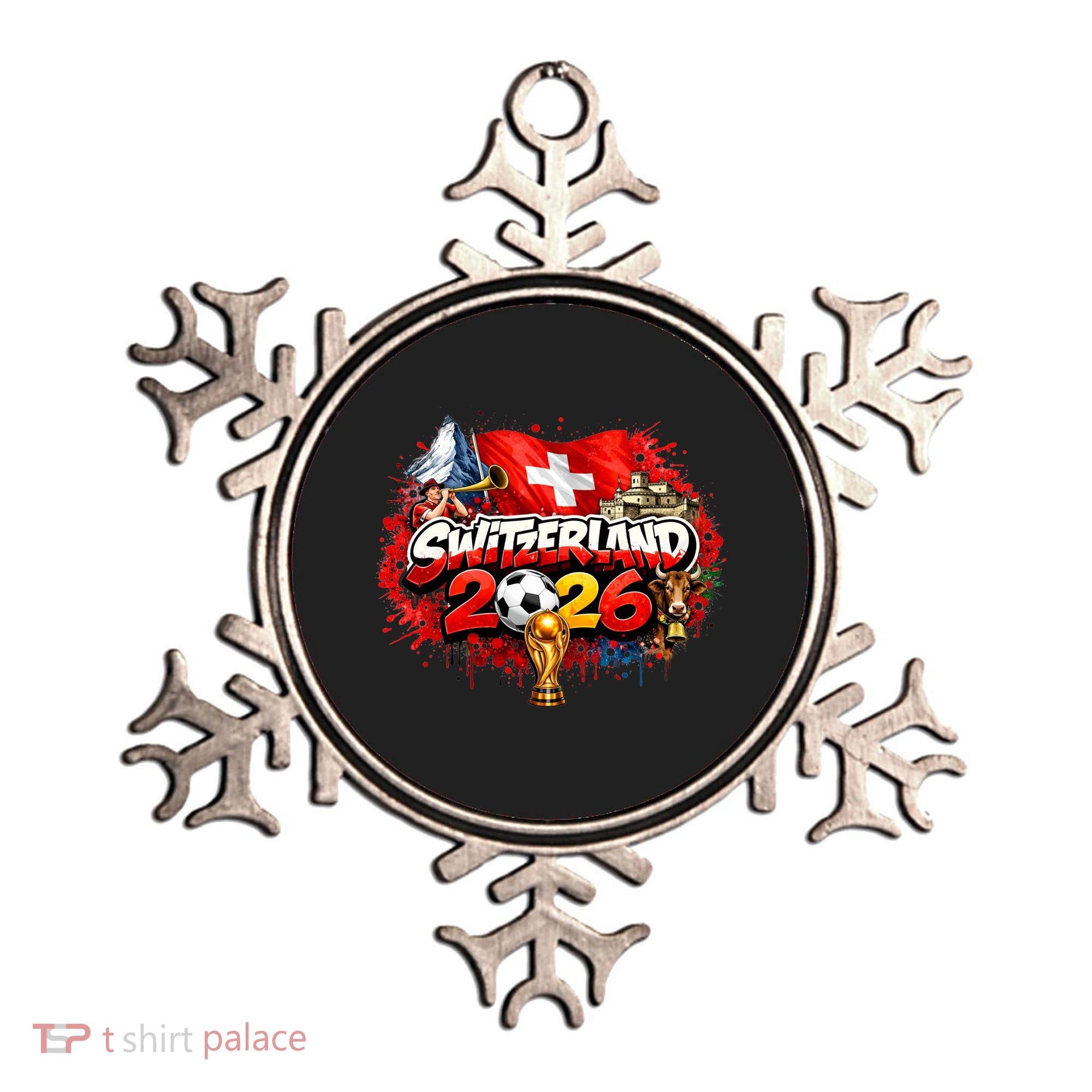 SWETZELAND North America Soccer Tournament 2026 Ornament