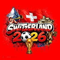 SWETZELAND North America Soccer Tournament 2026 Santa Hat thumb 1