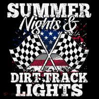 Summer Nights And Dirt Track Lights Racing Driver Funny Gift Cute Gift Coffee Mug thumb 5