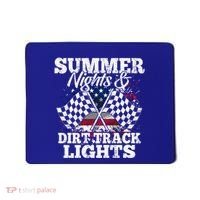 Summer Nights And Dirt Track Lights Racing Driver Funny Gift Cute Gift Mousepad thumb 0