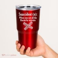 Snaccident Definition Bacon Tumbler thumb 2
