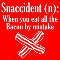 Snaccident Definition Bacon Tumbler thumb 3
