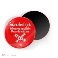 Snaccident Definition Bacon Magnet thumb 0
