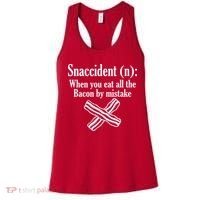 Snaccident Definition Bacon Women's Tank Top thumb 0