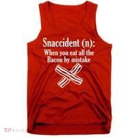 Snaccident Definition Bacon Tank Top thumb 0