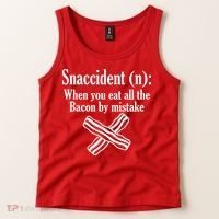 Snaccident Definition Bacon Tank Top thumb 2