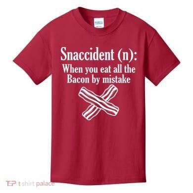 Snaccident Definition Bacon Kids T-Shirt
