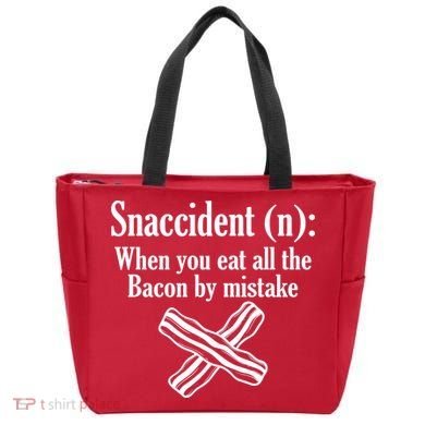 Snaccident Definition Bacon Tote Bag