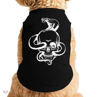 Snake Skull  Doggie Tank