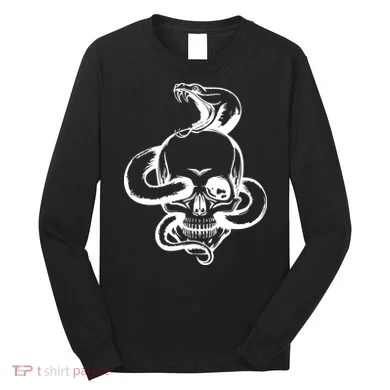 Snake Skull Long Sleeve Shirt