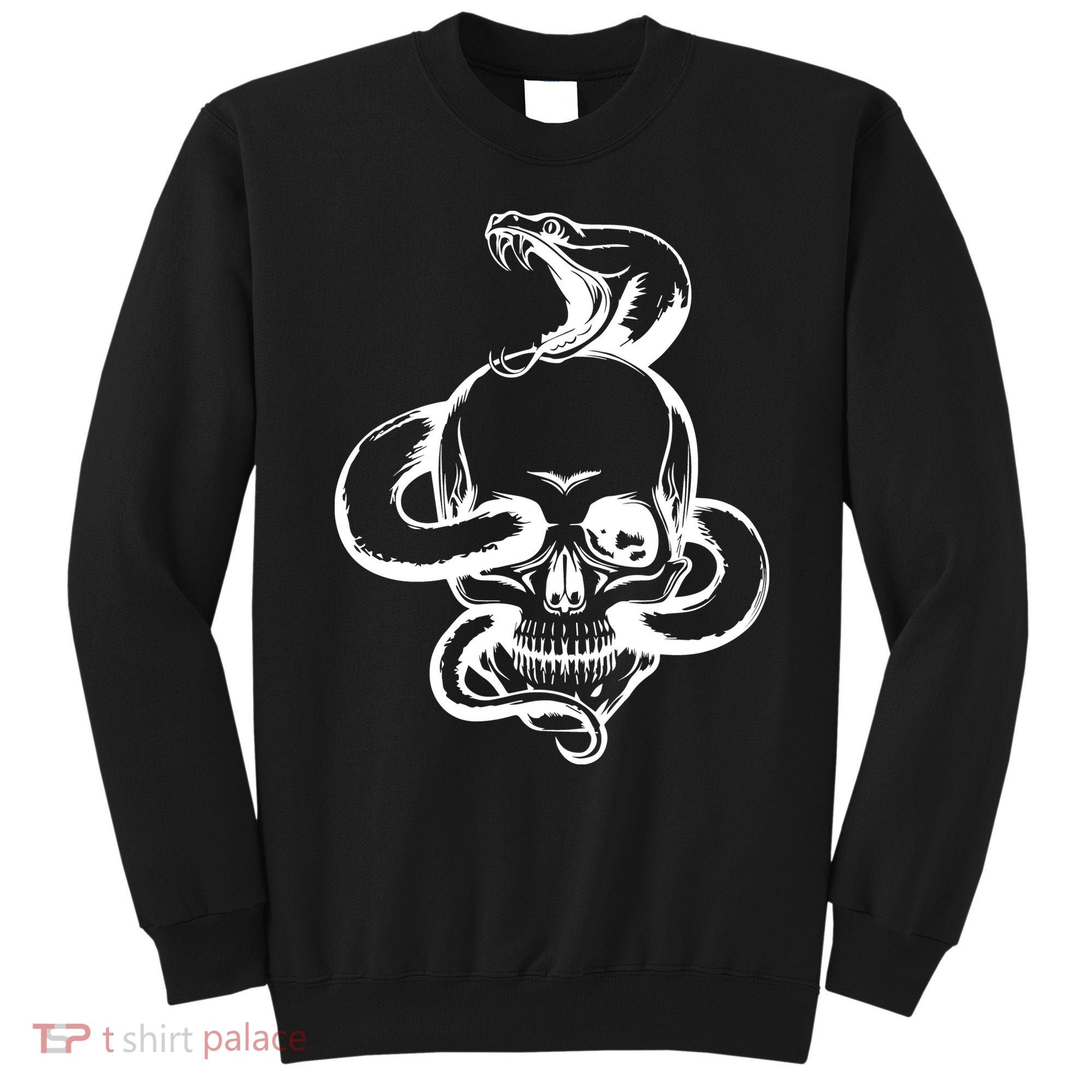 Snake Skull  Sweatshirt