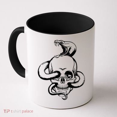 Snake Skull  Coffee Mug