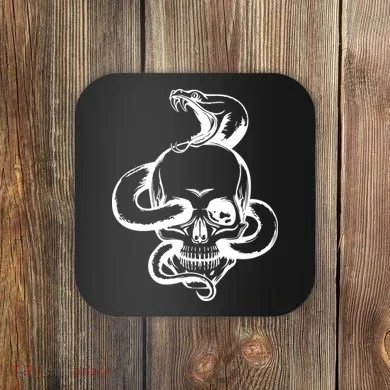 Snake Skull  Coaster