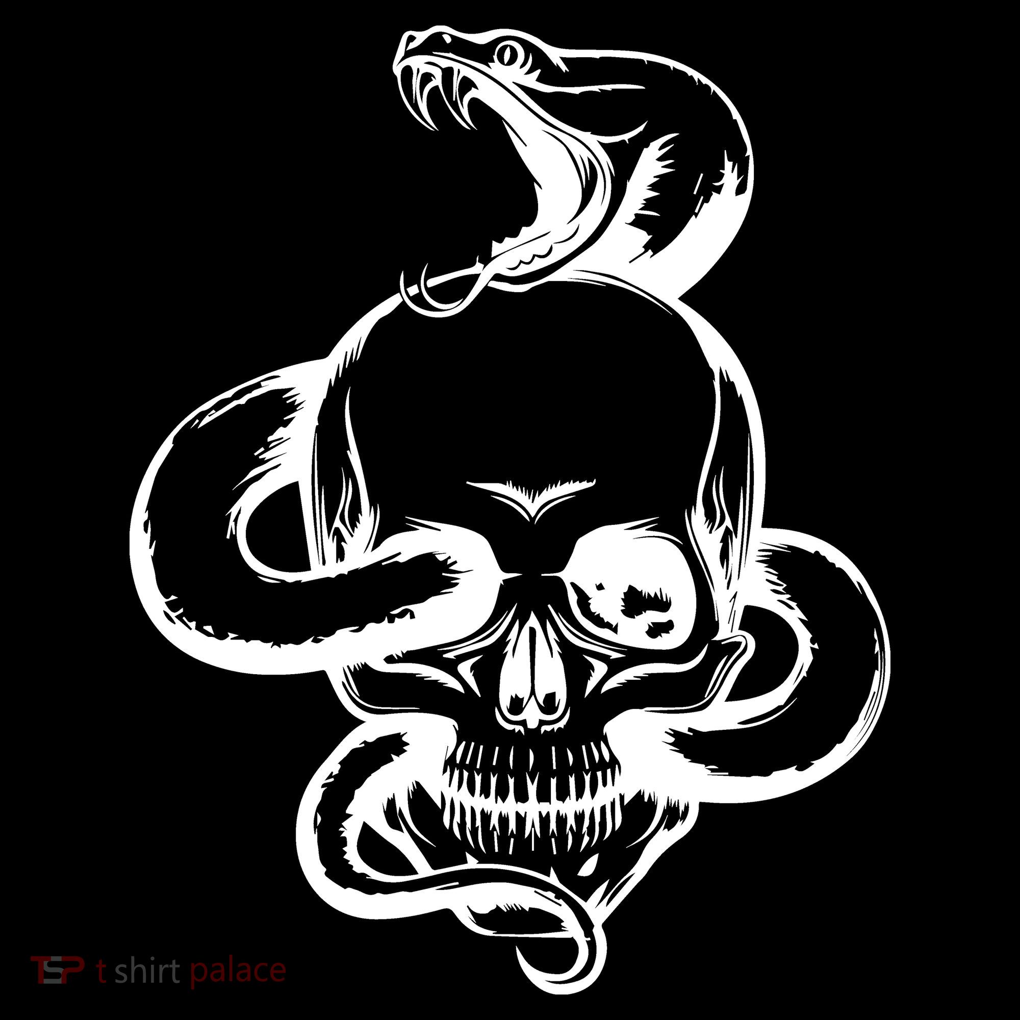 Snake Skull  Baby Bodysuit