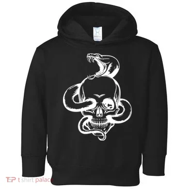 Snake Skull  Toddler Hoodie